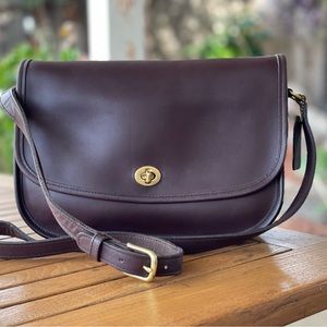 Vintage Mahogany Coach City Bag #9790, G8P-9790
